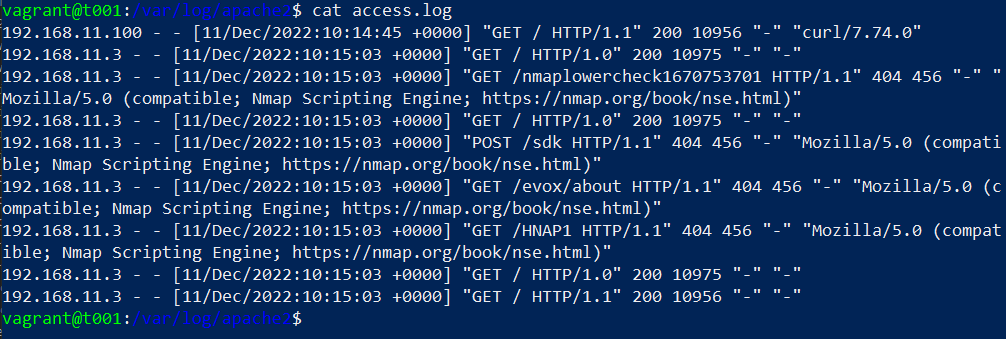 apache logs