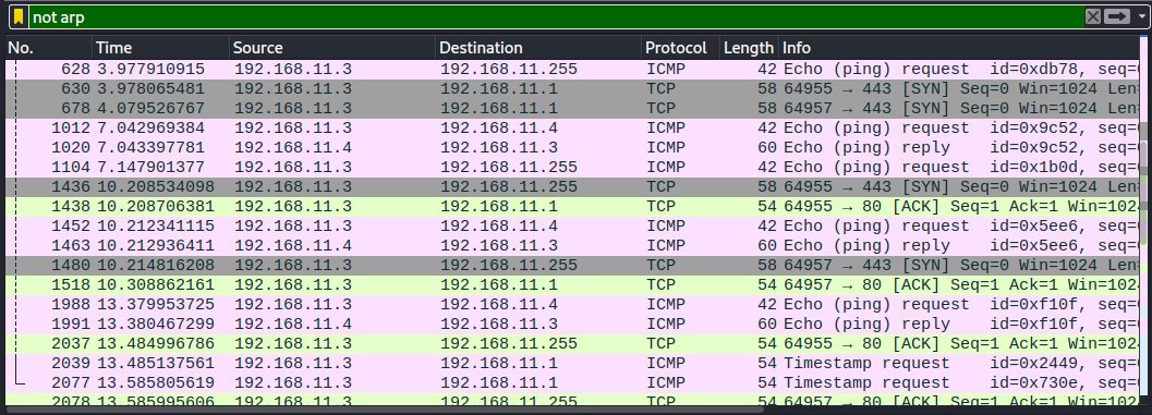 wireshark log